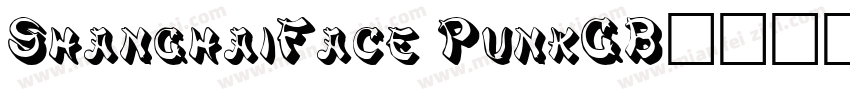 ShanghaiFace PunkGB字体下载字体转换